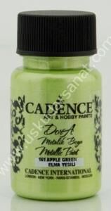 Cadence Dora Metalik Boya 50ml 161 Elma Yeşili