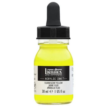 Liquitex Professional Akrilik Mürekkep 30 ml Fluorescent Yellow 981