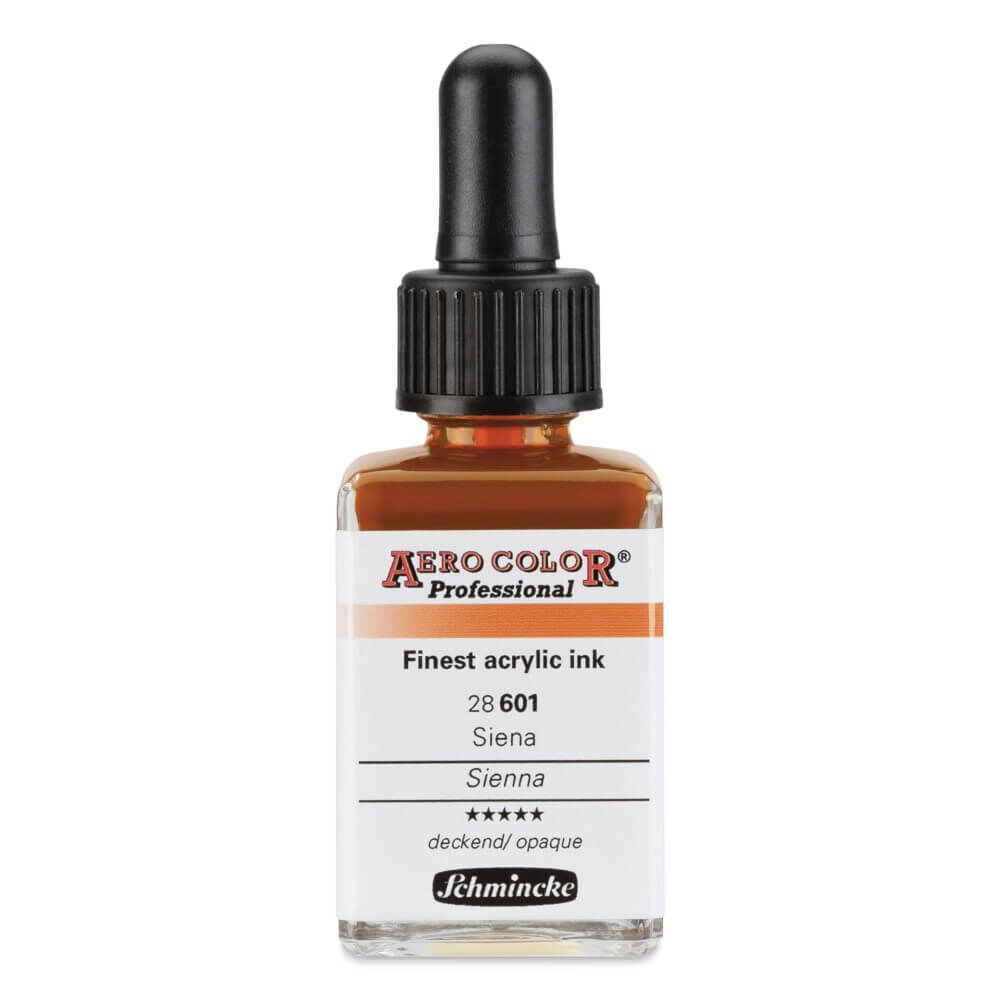 Schmincke Aero Color Profesyonel Akrilik Mürekkep 28 ml Sienna 601
