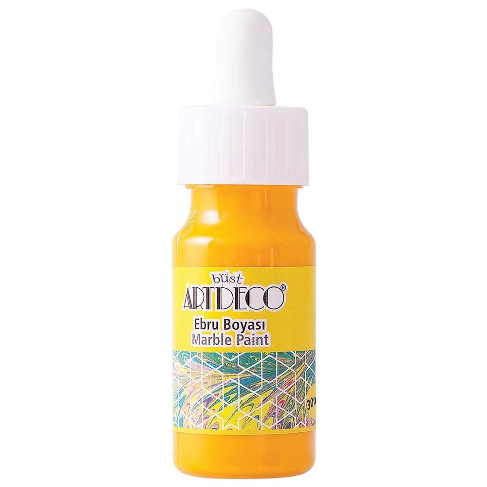 Artdeco Ebru Boyası 30 ml 02 Koyu Sarı