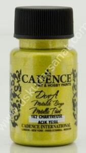 Cadence Dora Metalik Boya 50ml 162 Açık Yeşil