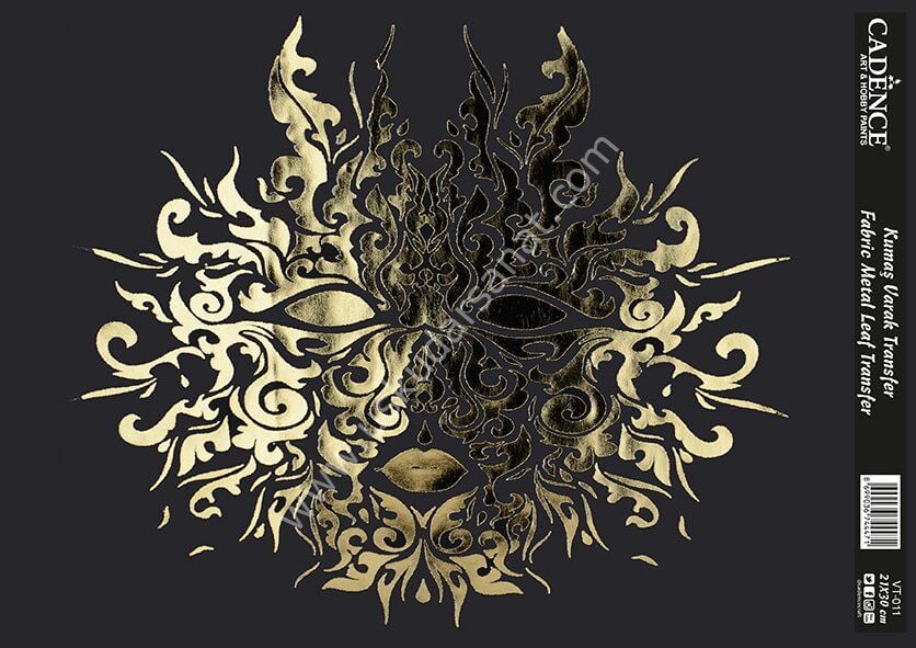 Cadence Kolay - Hazır Varak Kumaş Transfer 21x30 A4 VT-011