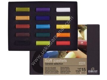 Talens Rembrandt Soft Pastel 15 Renk Yarım Boy