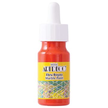 Artdeco Ebru Boyası 30 ml 03 Turuncu