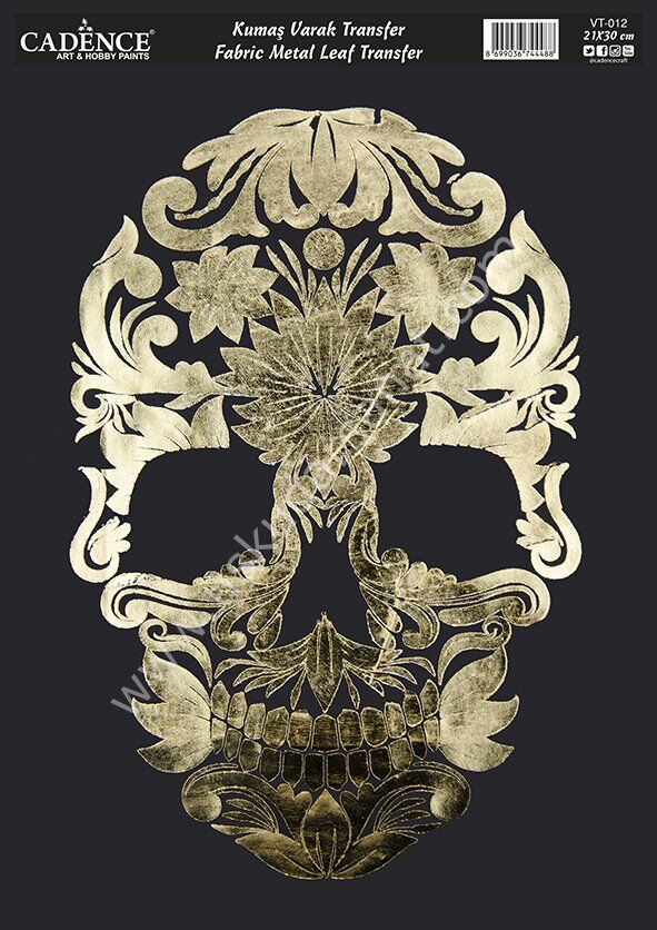 Cadence Kolay - Hazır Varak Kumaş Transfer 21x30 A4 VT-012