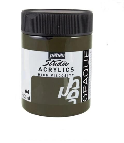 Pebeo Studio Akrilik Boya 500ml 64 Raw Umber