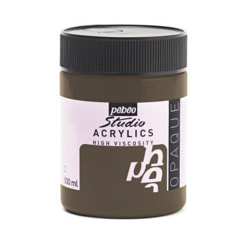 Pebeo Studio Yüksek Viskoziteli Akrilik Boya 500 ml Raw Umber 64