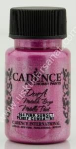 Cadence Dora Metalik Boya 50ml 164 Pembe Günbatımı