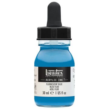 Liquitex Professional Akrilik Mürekkep 30 ml Fluorescent Blue 984