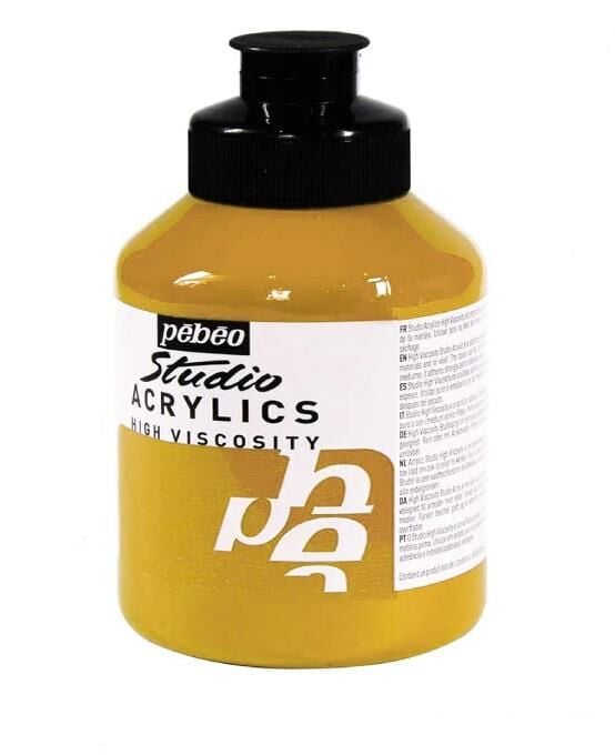 Pebeo Studio Akrilik Boya 500ml 62 Yellow Eart