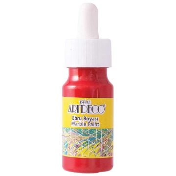 Artdeco Ebru Boyası 30 ml 05 Kırmızı