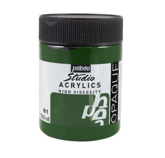 Pebeo Studio Akrilik Boya 500ml 61 Green Earth