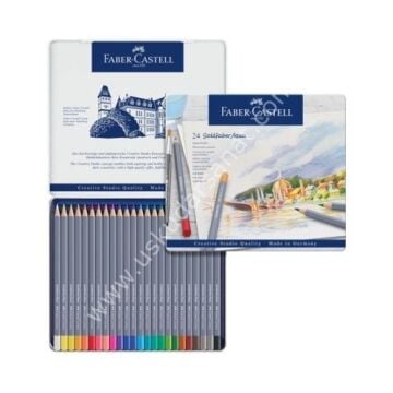 Faber Castell Aqua Goldfaber Boya Kalemi 24'lü 114624