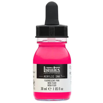 Liquitex Professional Akrilik Mürekkep 30 ml Fluorescent Pink 987