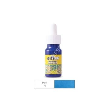 Artdeco Ebru Boyası 30 ml 10 Mavi