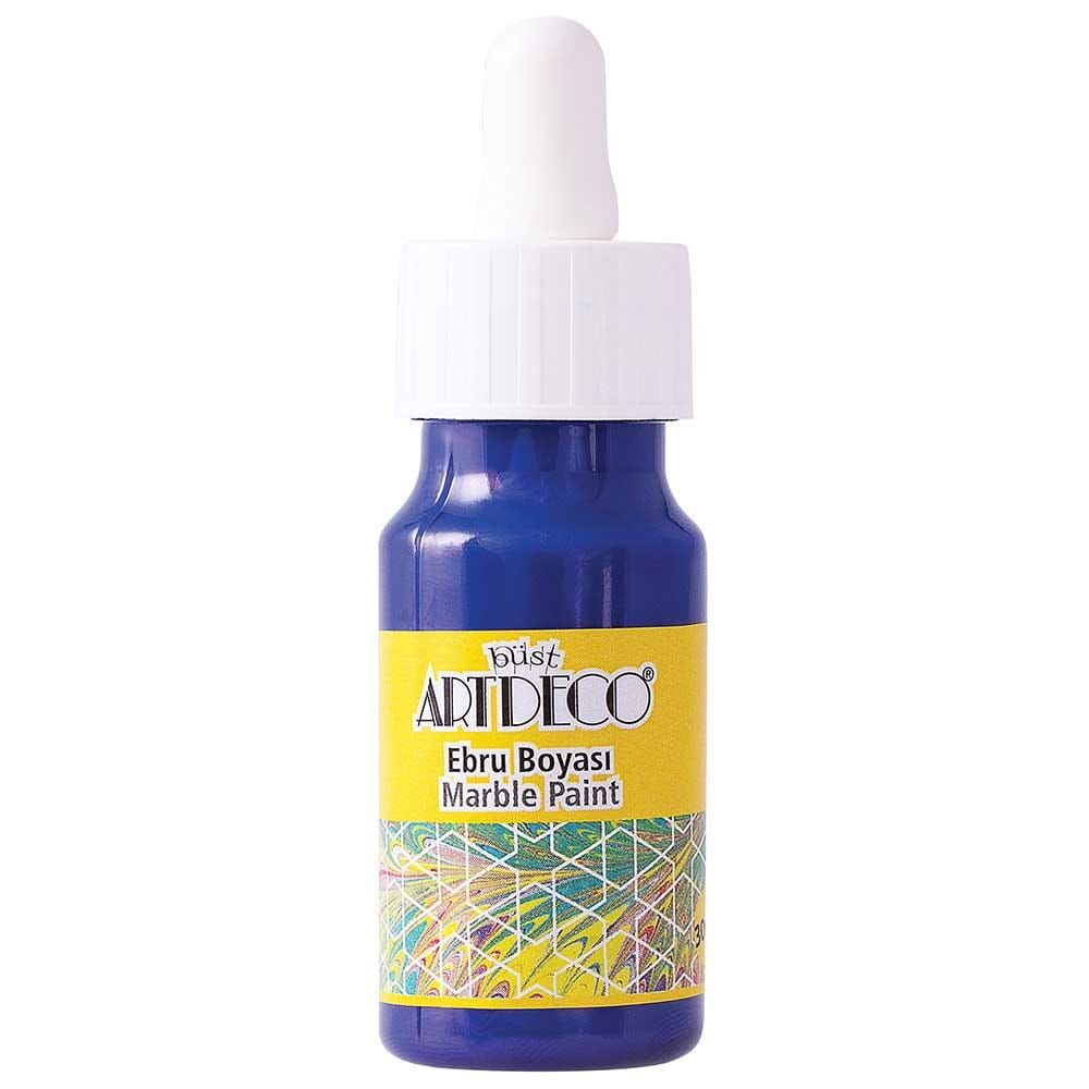 Artdeco Ebru Boyası 30 ml 10 Mavi