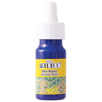 Artdeco Ebru Boyası 30 ml 10 Mavi