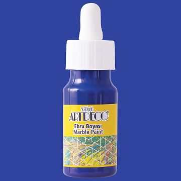 Artdeco Ebru Boyası 30 ml 10 Mavi
