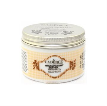 Cadence Şeffaf Rölyef Pasta 150ml