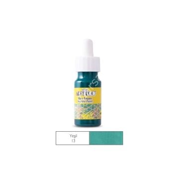 Artdeco Ebru Boyası 13 Yeşil 30ml