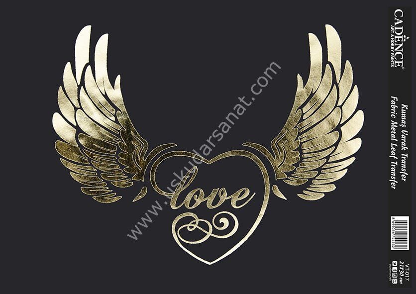 Cadence Kolay - Hazır Varak Kumaş Transfer 21x30 A4 VT-017