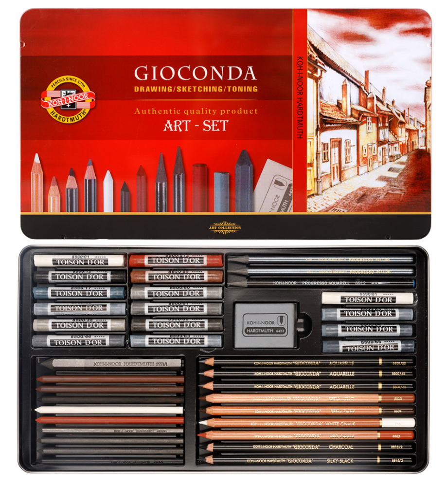 Kohinoor Gioconda Karakalem Eskiz Set 8891