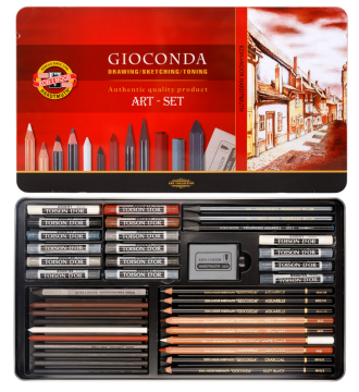 Kohinoor Gioconda Karakalem Eskiz Set 8891