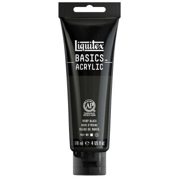 Liquitex Basics Akrilik Boya 118 ml Ivory Black 244
