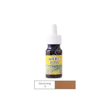 Artdeco Ebru Boyası 30 ml 15 Kahverengi