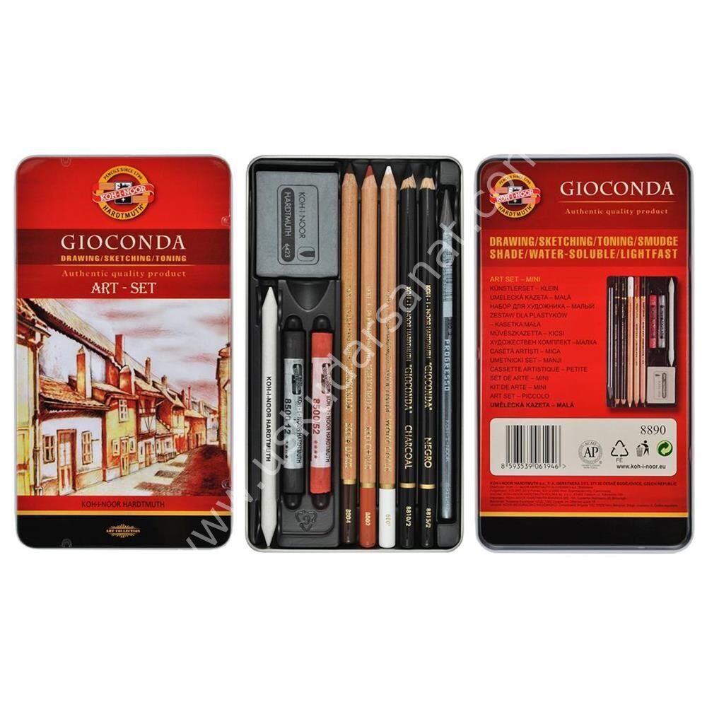 Kohinoor Gioconda Karakalem Eskiz Set 8890