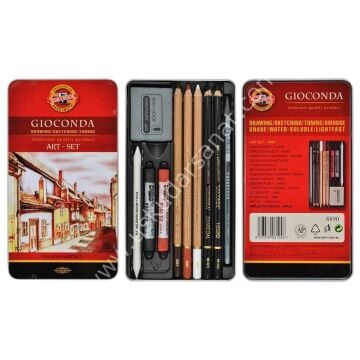 Kohinoor Gioconda Karakalem Eskiz Set 8890