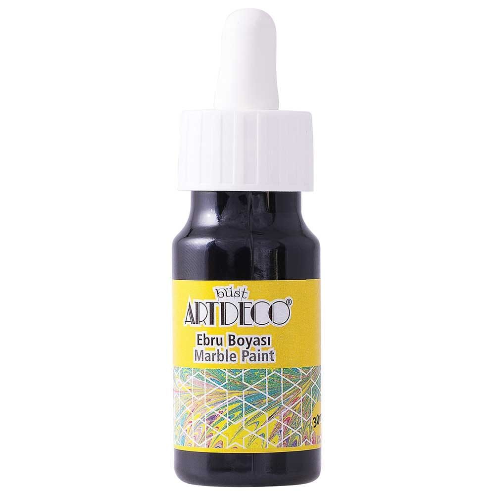 Artdeco Ebru Boyası 30 ml 18 Siyah