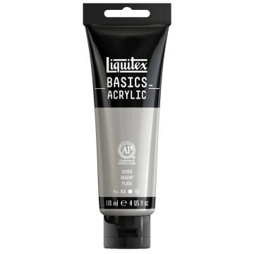 Liquitex Basics Akrilik Boya 118 ml Silver 052