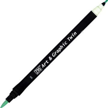 Zig Art & Graphic Twin Marker Çizim Kalemi 505 Pastel Green