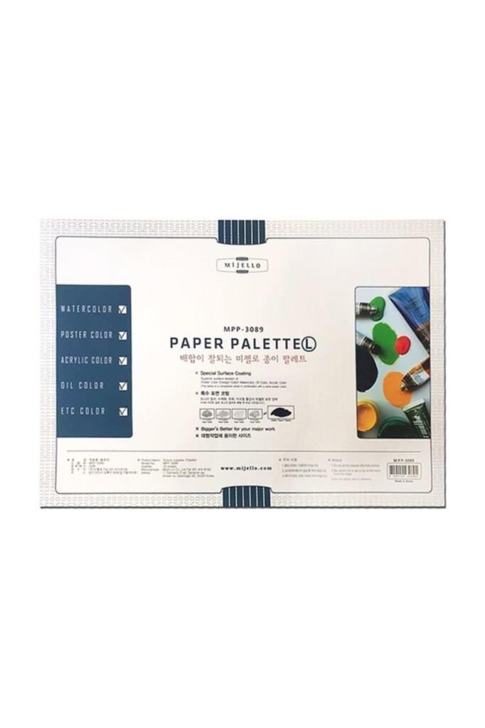Mijello Palet Kağıt Large 285x265mm Large 25li Defter