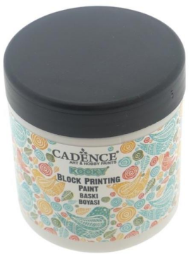 Cadence Kooky Linol Baskı Boyası 250ml 5001 Beyaz