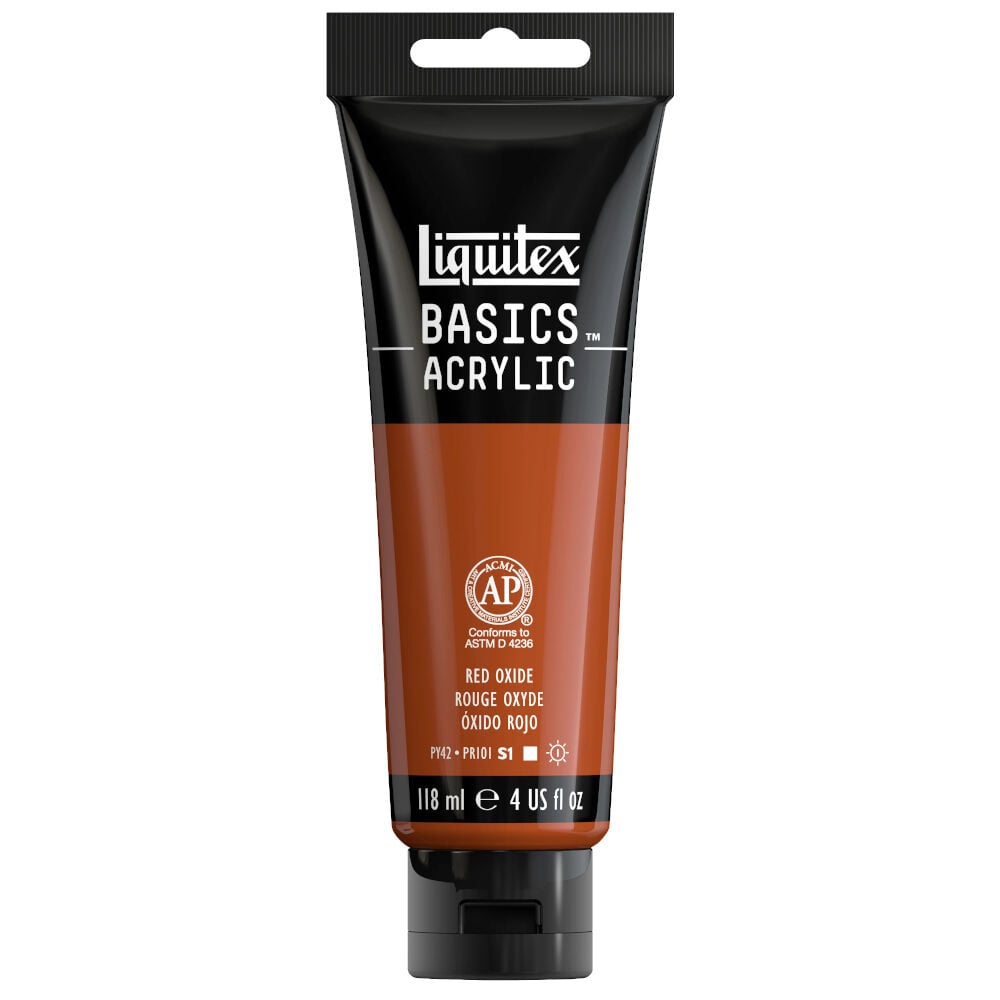 Liquitex Basics Akrilik Boya 118 ml Red Oxide 335