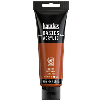 Liquitex Basics Akrilik Boya 118 ml Red Oxide 335