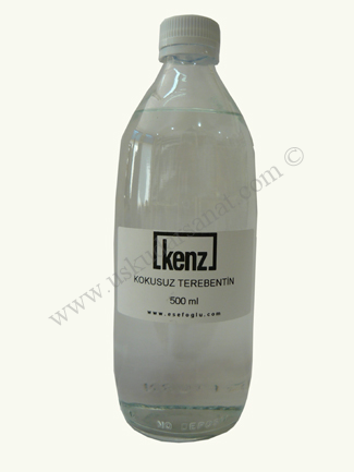 Kenz Kokusuz terebentin 500ml Cam Şişe