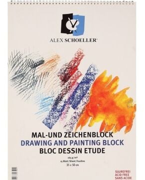 Alex Schoeller Resim Defteri 35x50 165gr