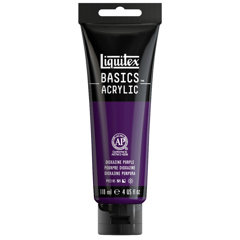 Liquitex Basics Akrilik Boya 118 ml Dioxazine Purple 186