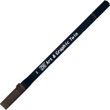 Zig Art & Graphic Twin Marker Çizim Kalemi 890 Cool Grey 13