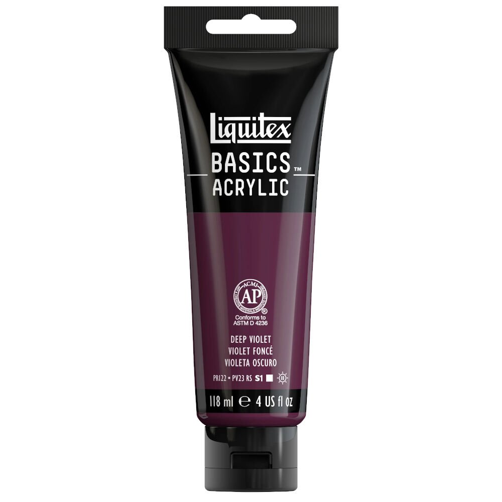 Liquitex Basics Akrilik Boya 118 ml Deep Violet 115