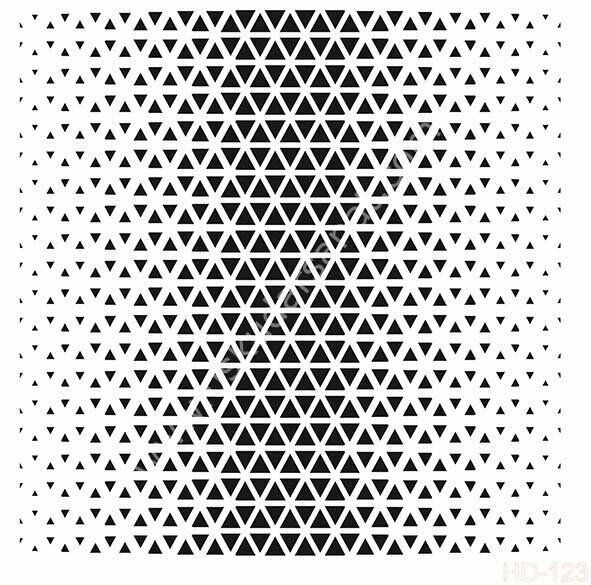 Cadence Home Decor Mobilya - Duvar Stencil 45x45cm HD-123
