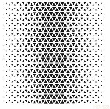 Cadence Home Decor Mobilya - Duvar Stencil 45x45cm HD-123