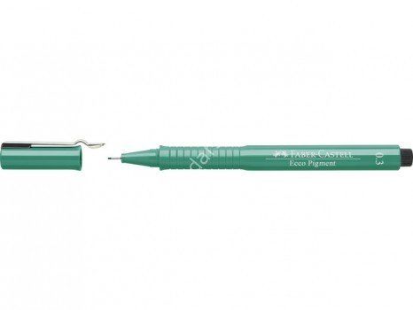 Faber Castell Ecco Pigment Çizim Kalemi 0,3 Yeşil