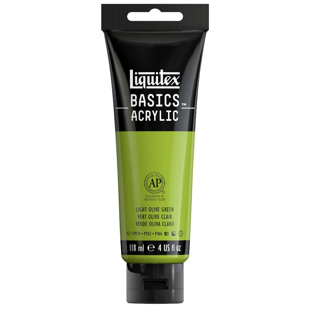 Liquitex Basics Akrilik Boya 118 ml Light Olive Green 218