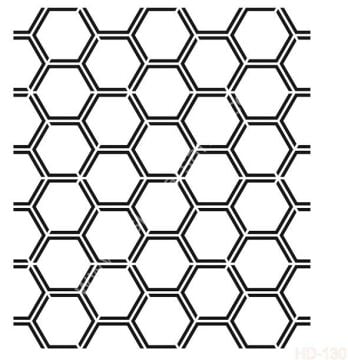 Cadence Home Decor Mobilya - Duvar Stencil 45x45cm HD-130