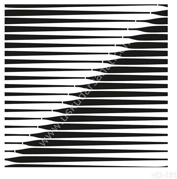 Cadence Home Decor Mobilya - Duvar Stencil 45x45cm HD-131