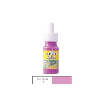 Artdeco Ebru Boyası 74 Açık Pembe 30ml